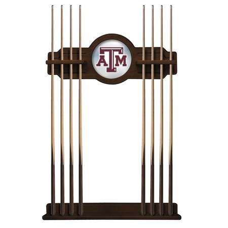 Texas A&M Cue Rack In Navajo Finish